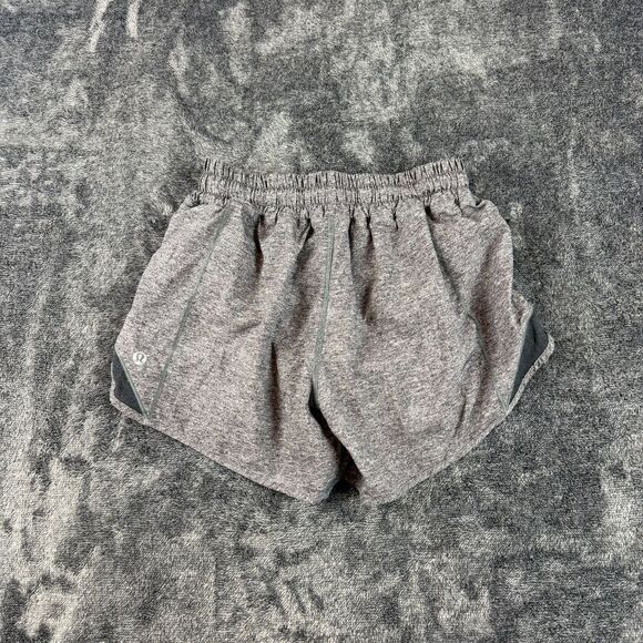 Lululemon Hotty Hot Short II Long Women's 4 Tall Heather Lux Multi Black 4" - Picture 6 of 10